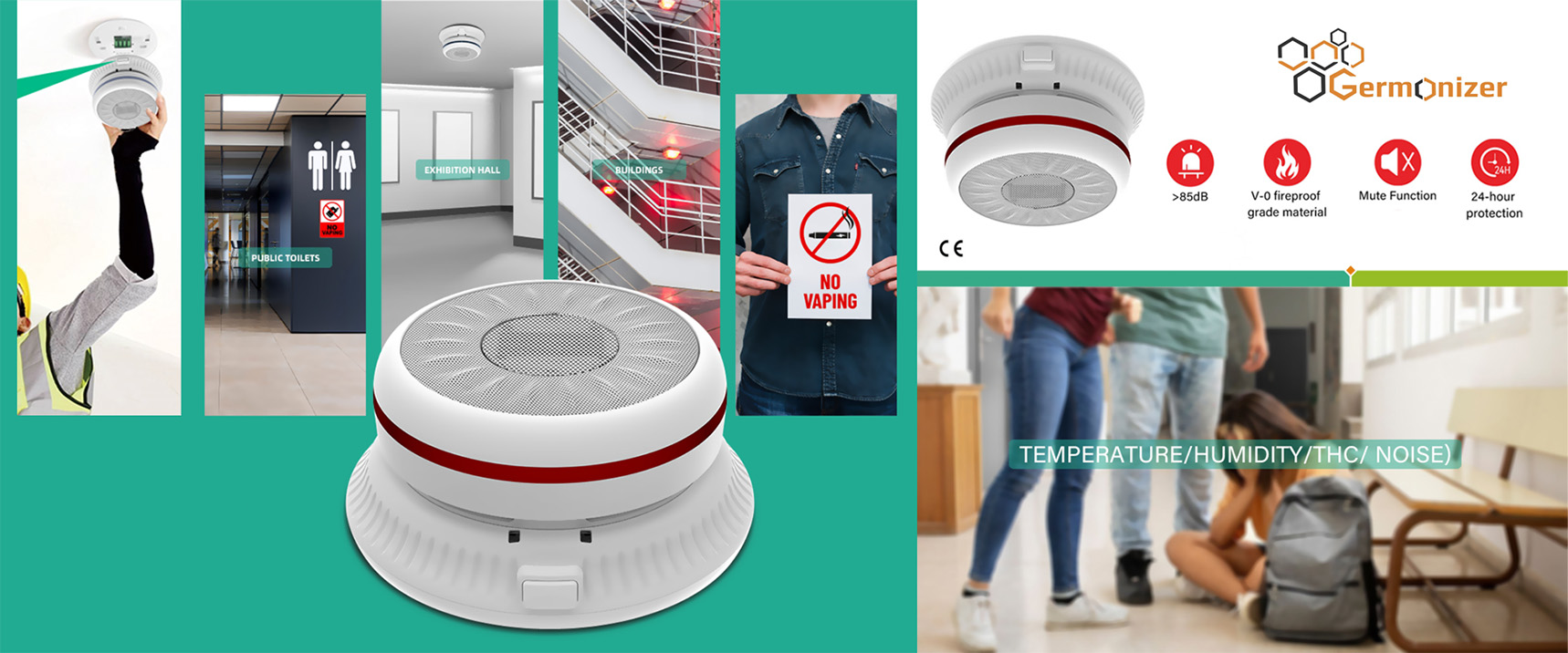Vape Detector Key Applications
